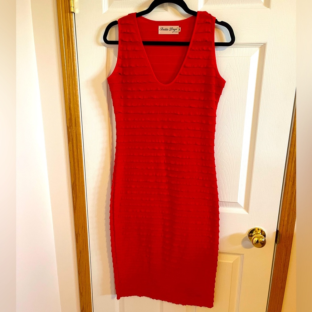 Vintage Bettie Page bodycon dress